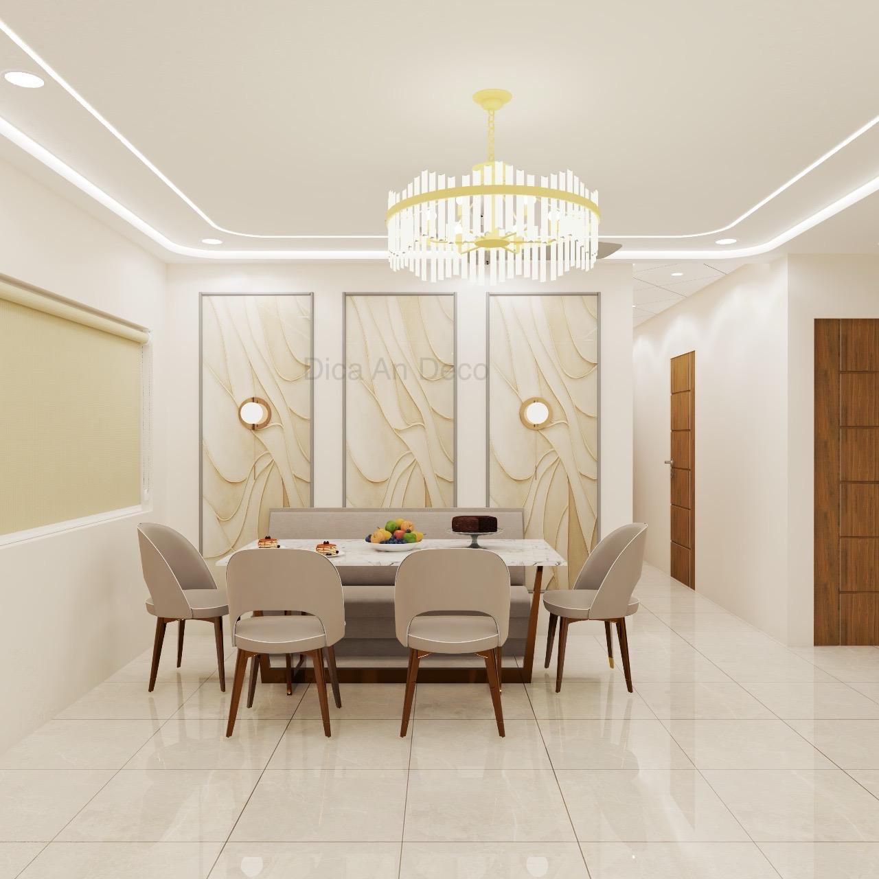 Dining area Saurabh N.J. 1702 GODREJ